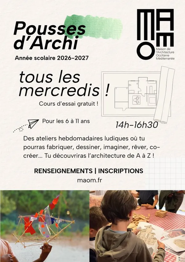 Les ateliers du mercredi | Pousses d'Archi
