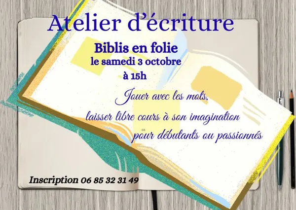 Atelier d'écriture