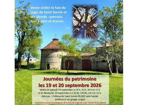Visite guidée de la fuie de Saint-Sornin