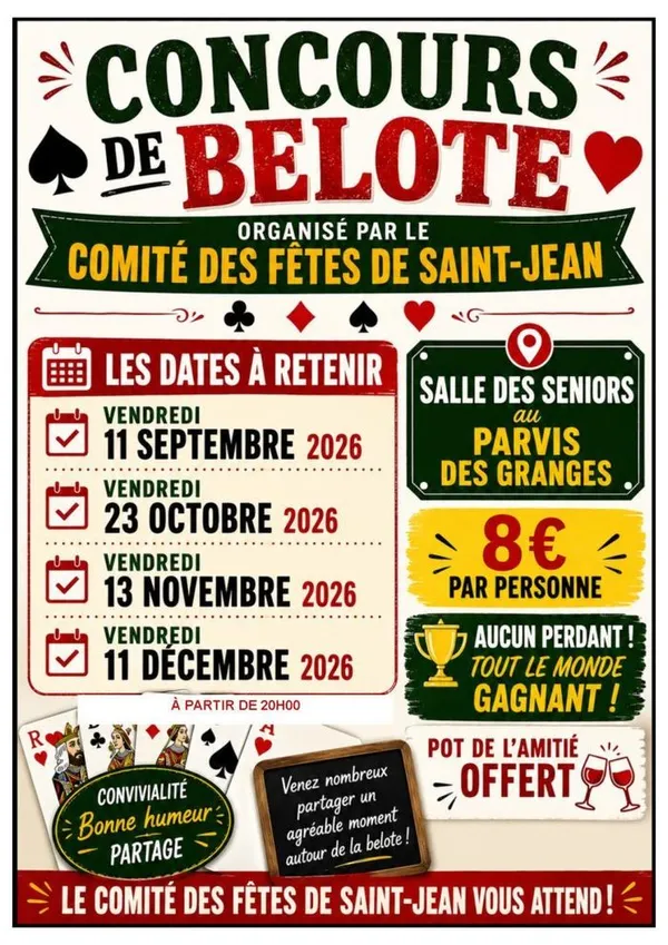 Concours de belote