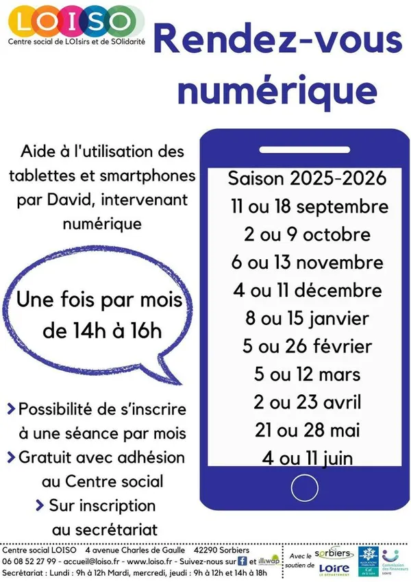 Rendez-vous numérique au CS Loiso