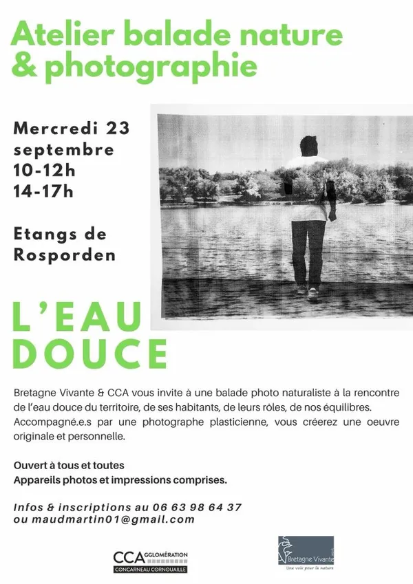 Atelier balade nature & photographie : L'Eau Douce