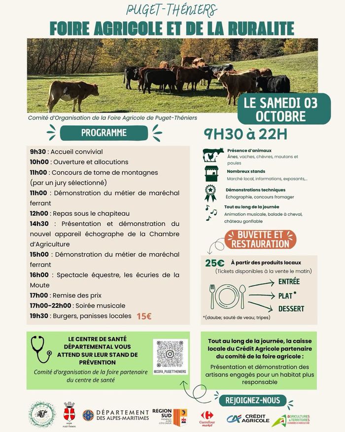 06 - Foire agricole et de la ruralité de Puget-Théniers