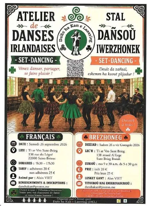 Stage de set-dancing irlandais