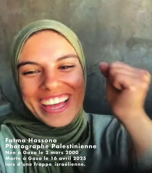 Fatma HASSOUNA - L'œil de Gaza