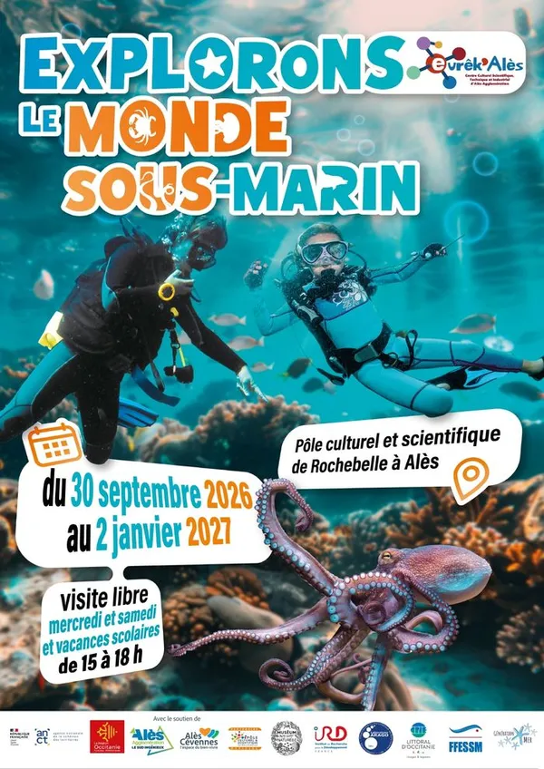 Exposition "Explorons le monde sous-marin"