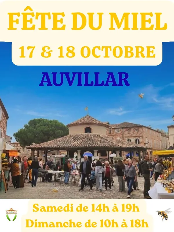 "Before" avant la fête du miel d'Auvillar