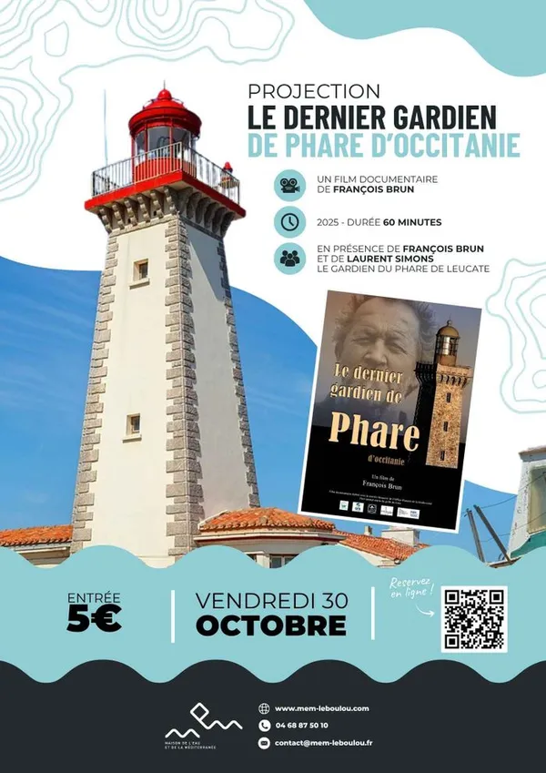 Projection LE DERNIER GARDIEN DE PHARE D’OCCITANIE