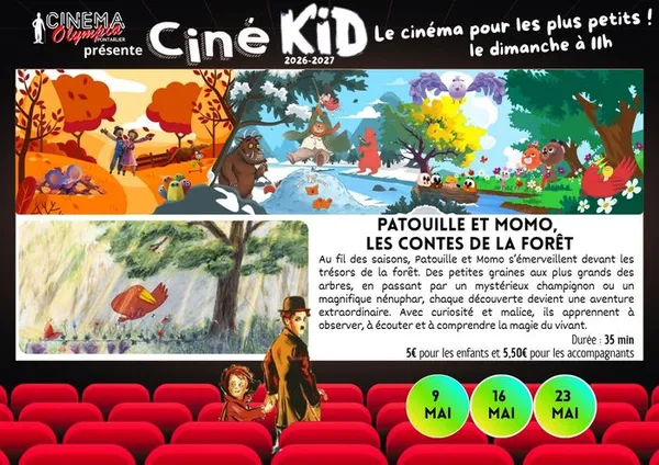 Ciné Kid - Patouille et Momo, les Contes de la Foret