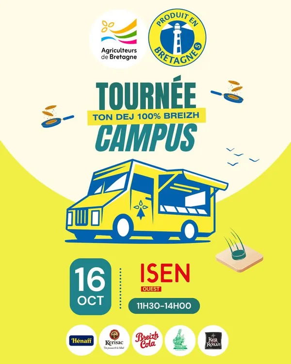Tournée des campus 2026 : à la rencontre des étudiants bretons !