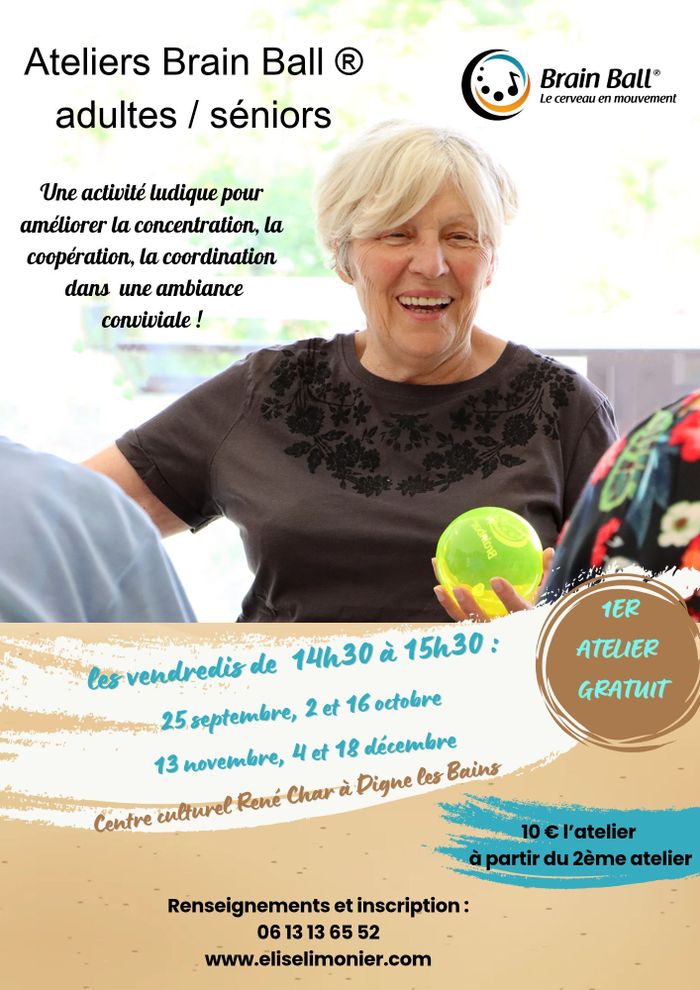 Ateliers Brain Ball pour tous à partir de 7 ans !