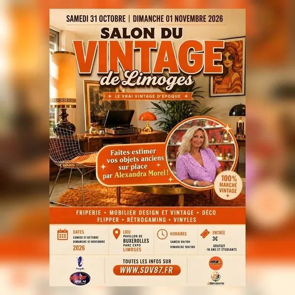 Salon du Vintage de Limoges, avec Alexandra Morel, ex-acheteuse d'Affaire conclue