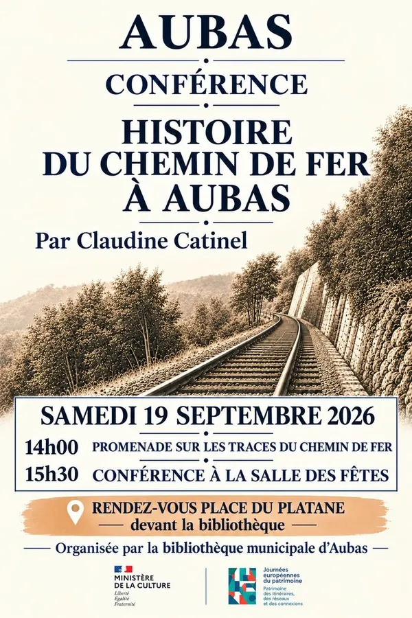Conférence : sur les traces du chemin de fer à Aubas