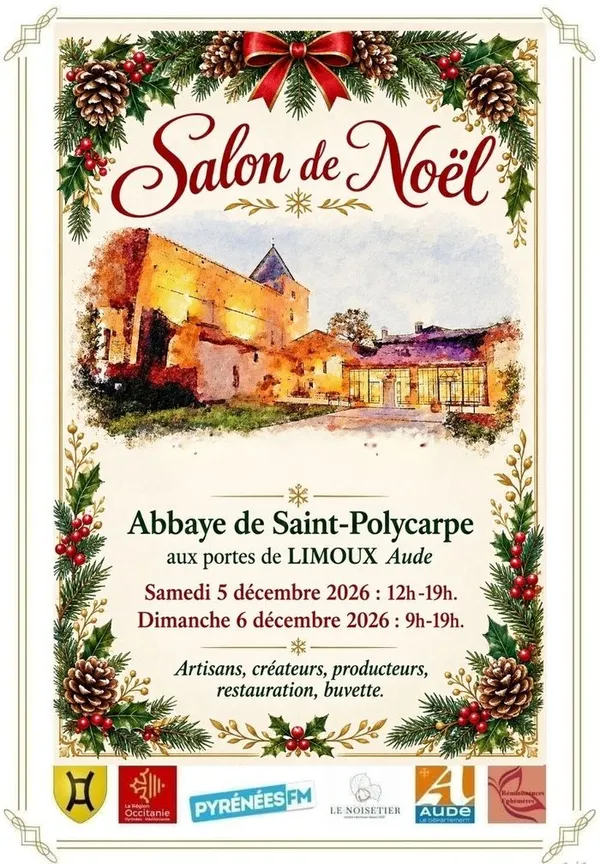 Salon de Noël à l'abbaye