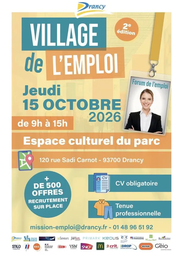 Forum de l’Emploi Drancy