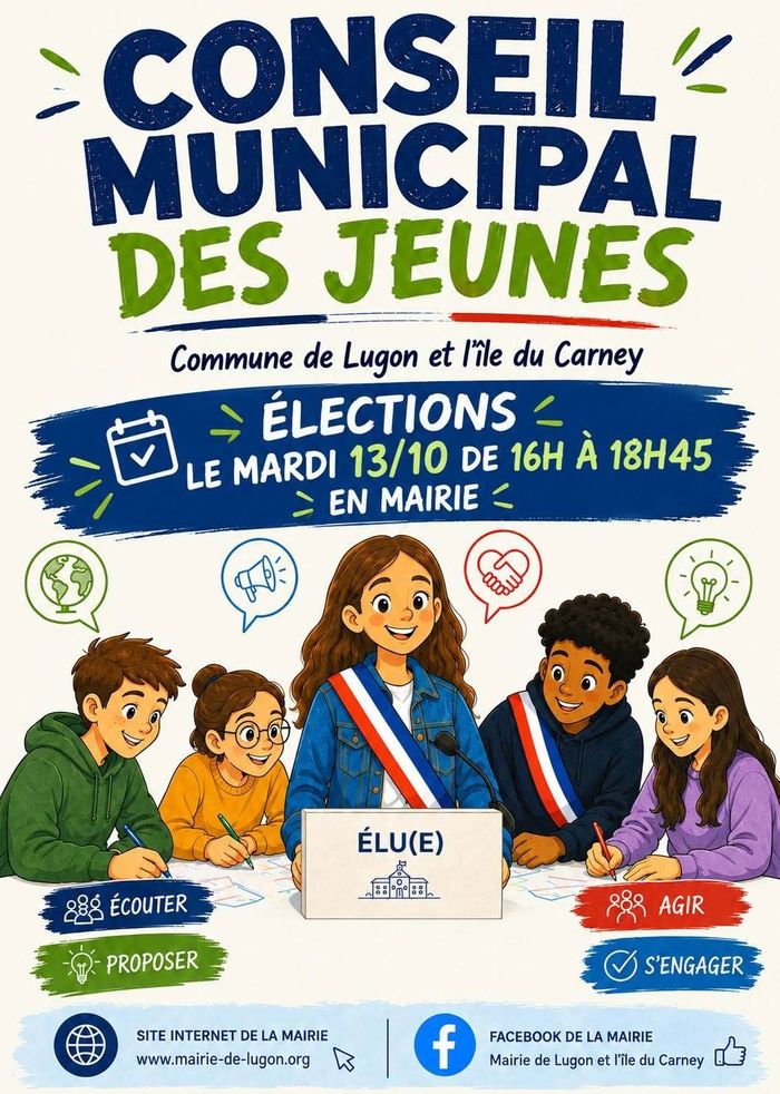 Elections Conseil municipal des Jeunes