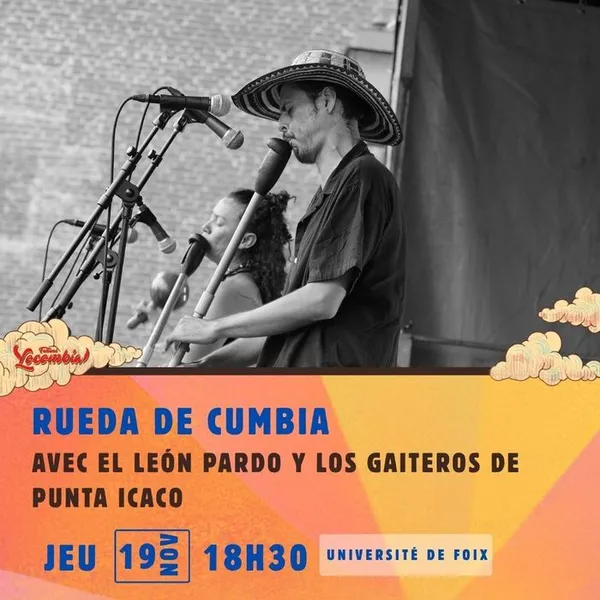 Rueda de Cumbia avec El León Pardo y los Gaiteros de Punta Icaco