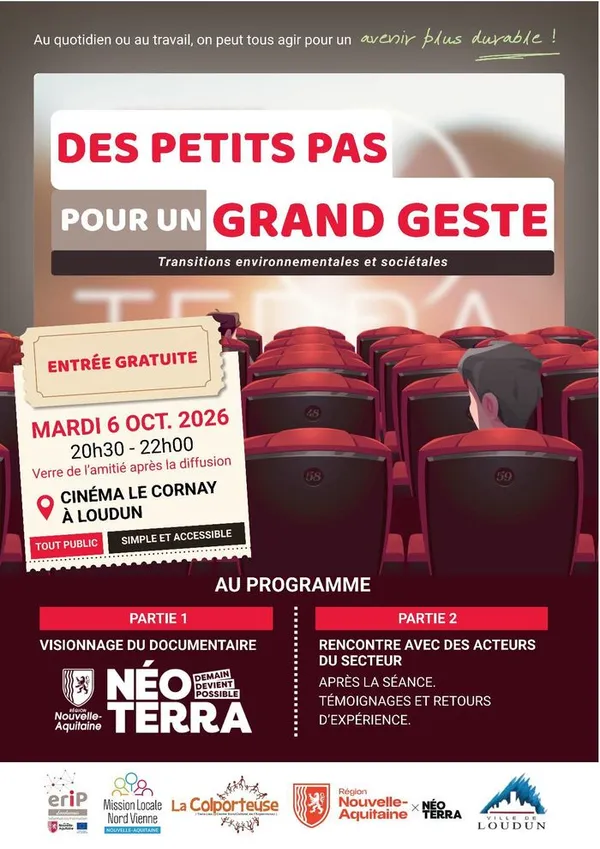 Des petits pas pour un grand geste