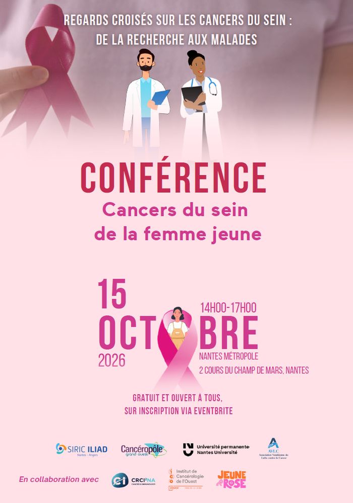 Conférence "Cancers du sein de la femme jeune"
