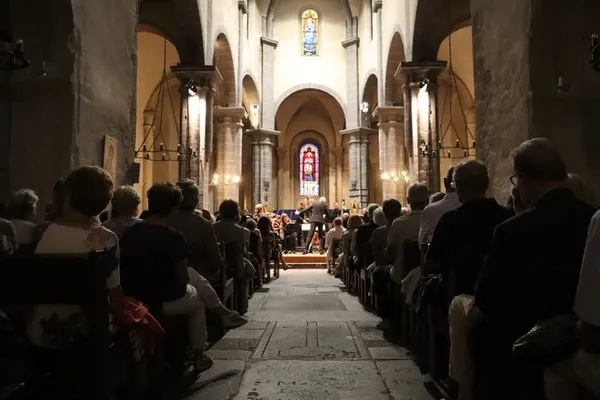 Concert de l'Orchestre National d'Auvergne dans l'église Notre-Dame de Chamalières