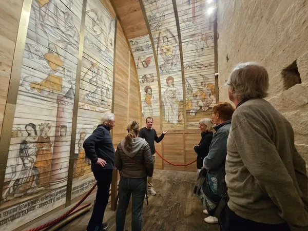 Visite de la chapelle Notre-Dame de Carmès