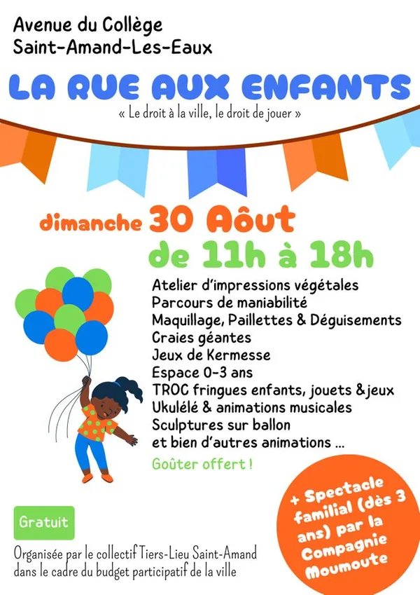 Cuisine et jeux solaires à la Rue aux Enfants !