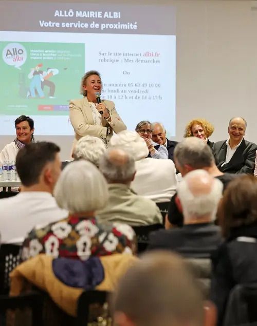 Réunion publique - Quartiers Cantepau, La Madeleine, Breuil-Mazicou-Fontanelles