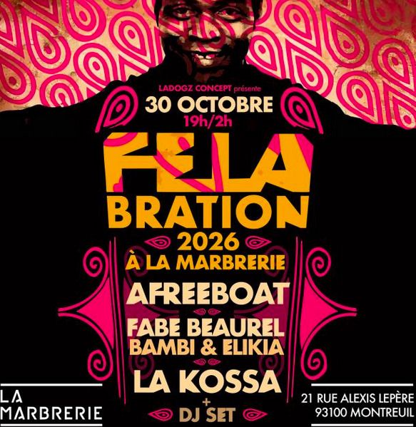 FELABRATION - LA KOSSA x FABE BEAUREL BAMBI x AFREEBOAT