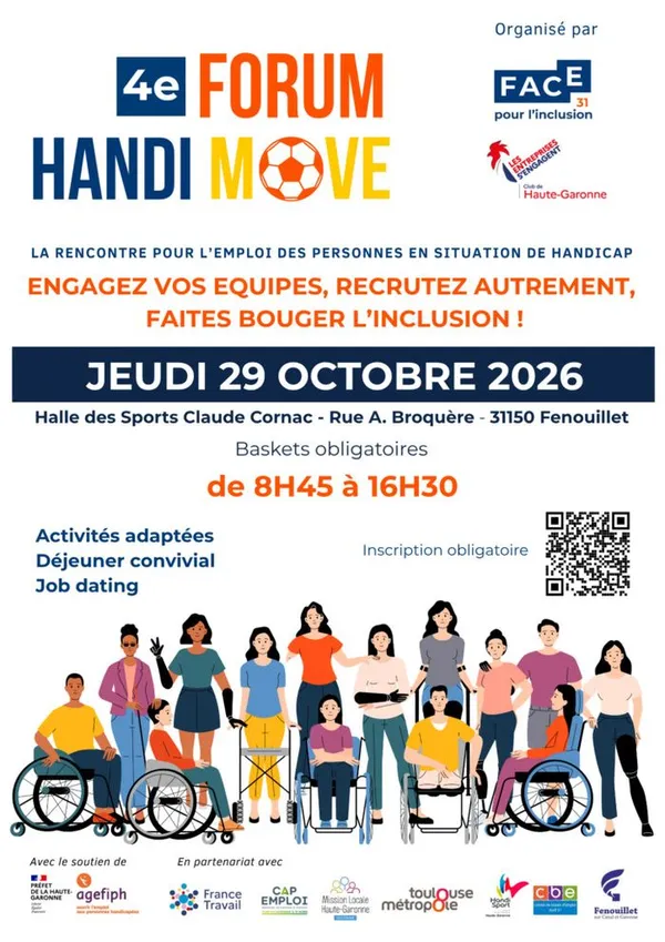 Forum pour l’emploi Handi Move - Jeudi 29 octobre