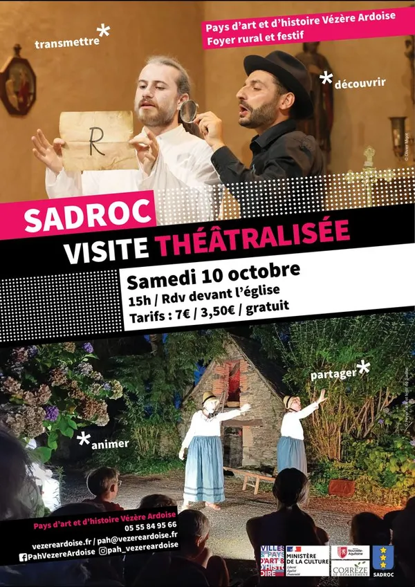 Visite théâtralisée - Sadroc