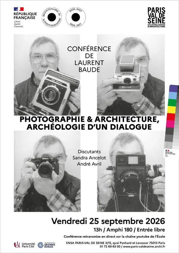 Conférence de Laurent Baude : "Photographie & Architecture, archéologie d’un dialogue"