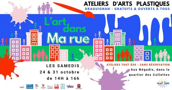 L'art dans ma rue - Atelier d'arts plastiques