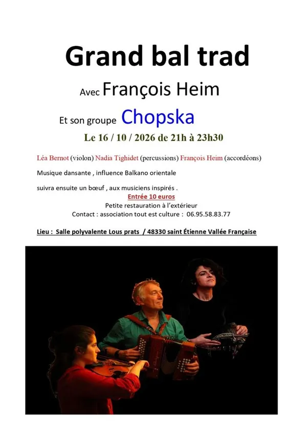 tout est culture - Grand bal trad folk