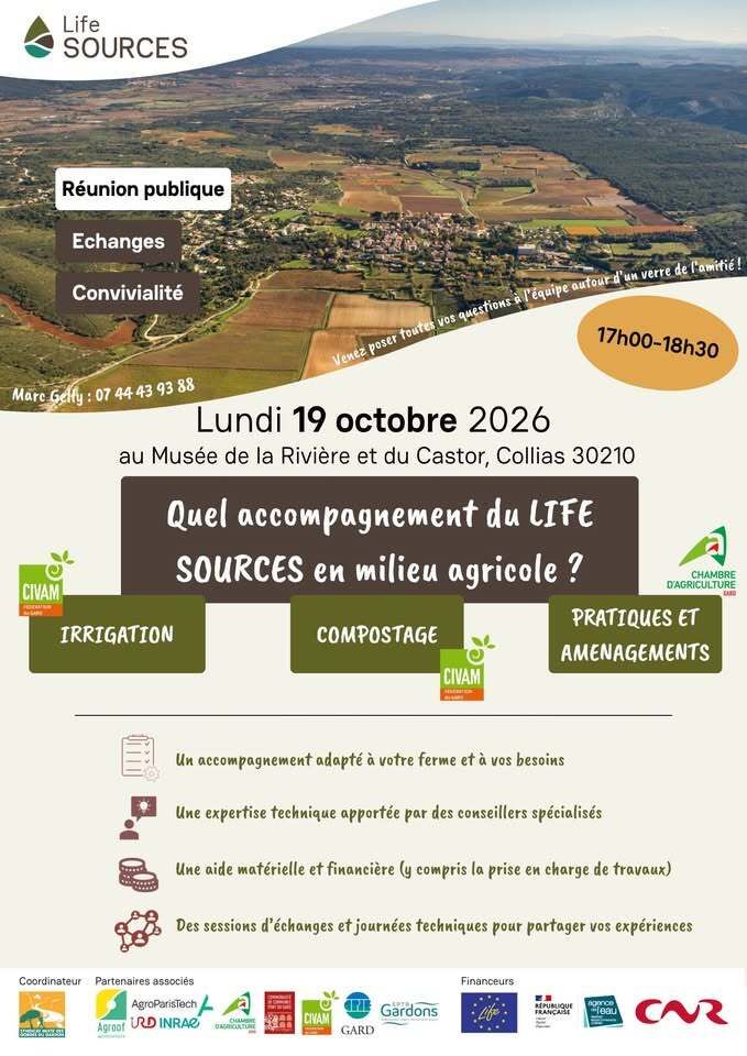 LIFE SOURCES réunion publique