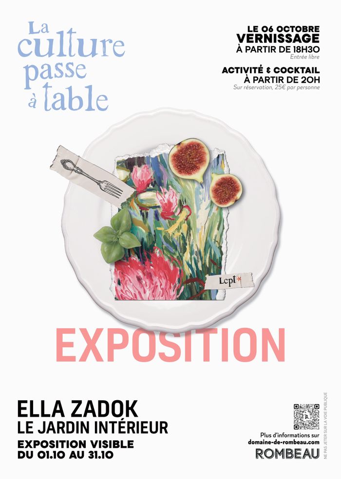 Exposition Ella ZADOK "Le Jardin Intérieur" Vernissage et Activité-cocktail
