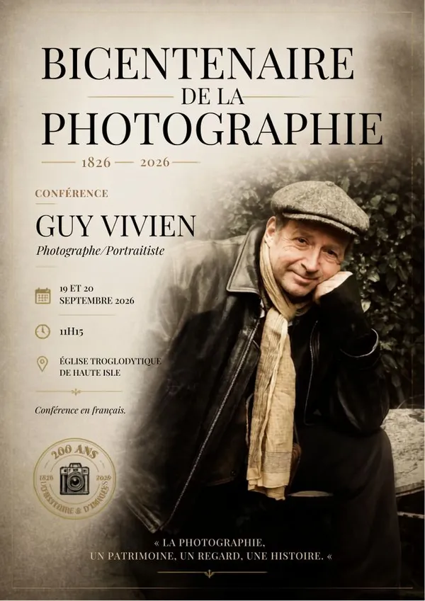Conférence : La vie d'un photographe