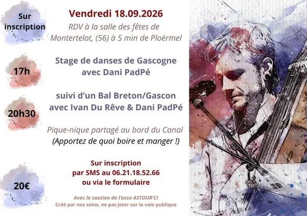 Stage de danses de Gascogne et bal Breton Gascon