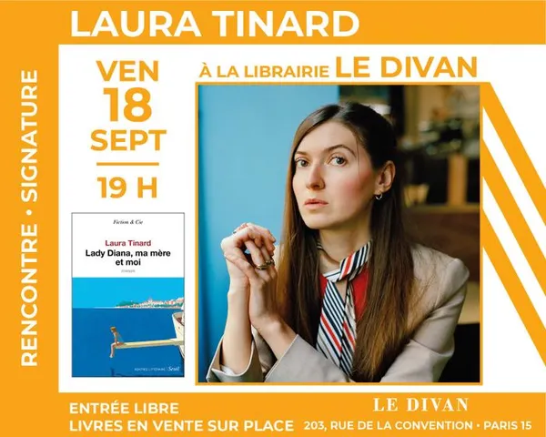Laura Tinard présente « Lady Diana, ma mère et moi »