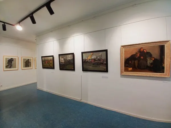 Visite guidée de l'exposition temporaire « Lucien Jonas, au pays du charbon et de l'acier »