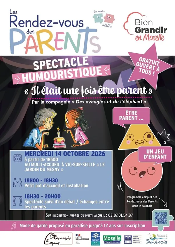 Spectacle humoristique "Une fois parent...."