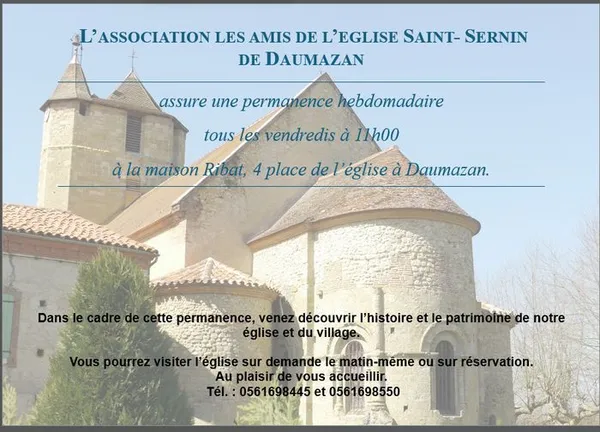 Visite guidée de l'église Saint-Sernin