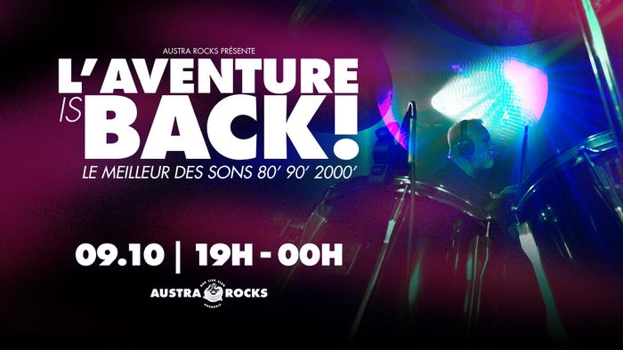 L’AVENTURE IS BACK!!