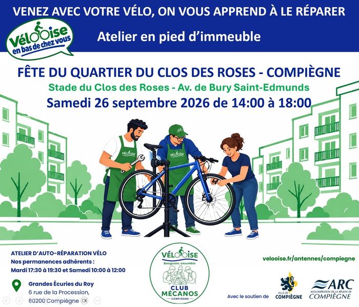 FÊTE DU CLOS DES ROSES COMPIEGNE - Samedi 26 septembre 2026