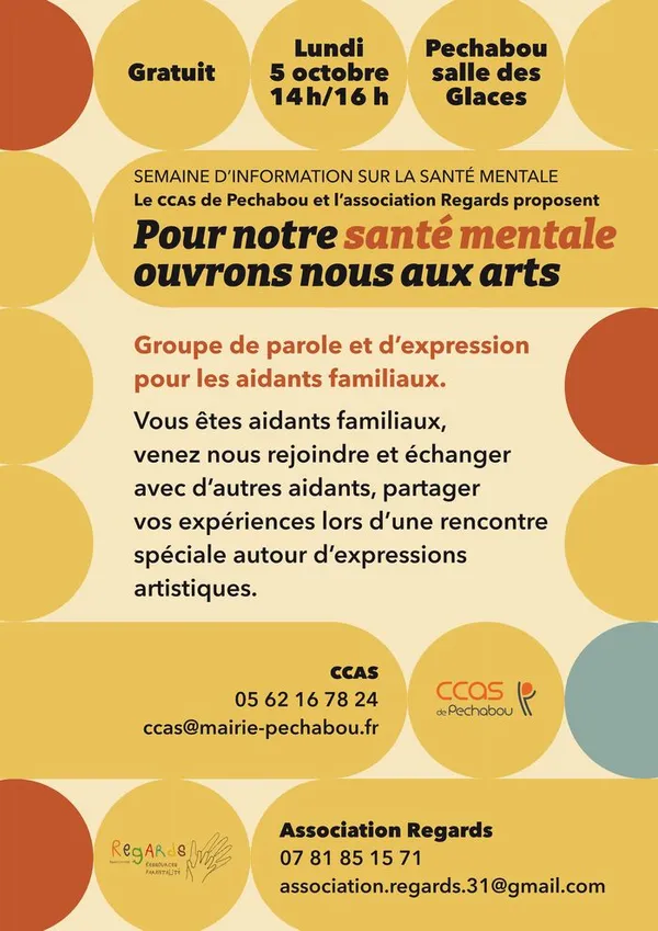 Groupe de parole et d'expression pour les aidants familiaux