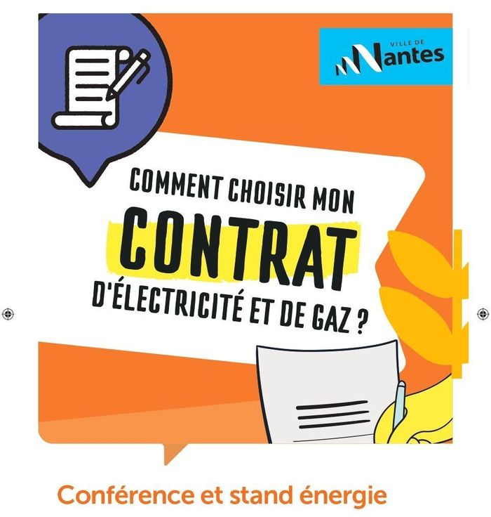 Conférence et Stand conseils pour choisir mon fournisseur d'énergie