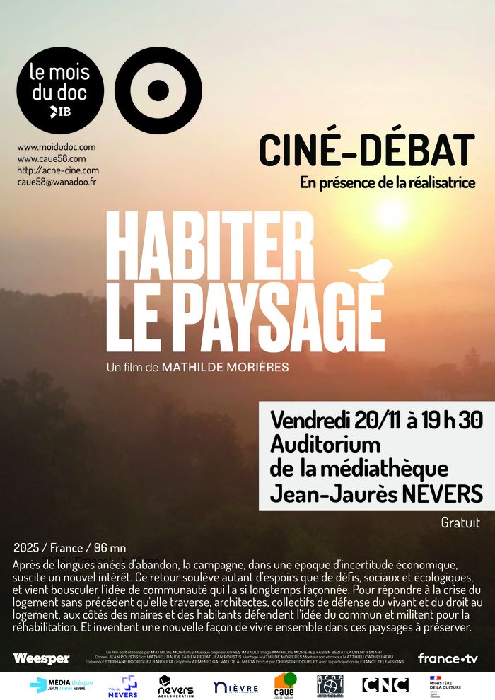 Ciné-débat "Habiter le paysage"