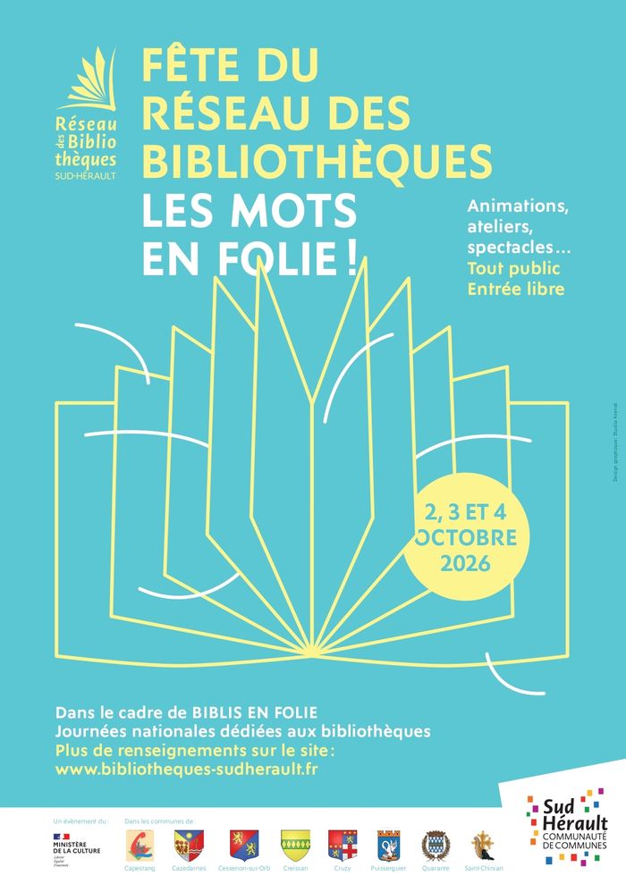 Fête du réseau des bibliothèques Sud-Hérault