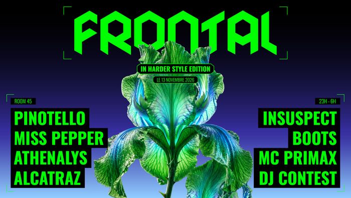 FRONTAL X IHS : PINOTELLO, MISS PEPPER, INSUSPECT, ATHENALYS