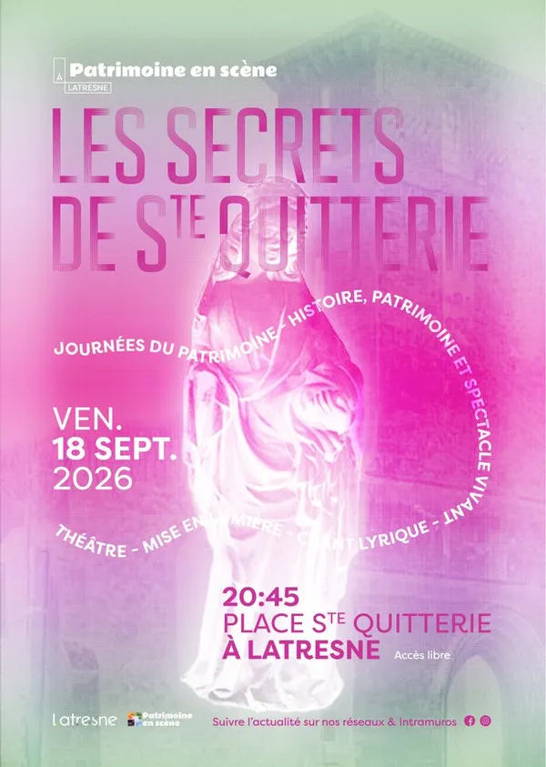 Spectacle : Patrimoine en scène à Latresne