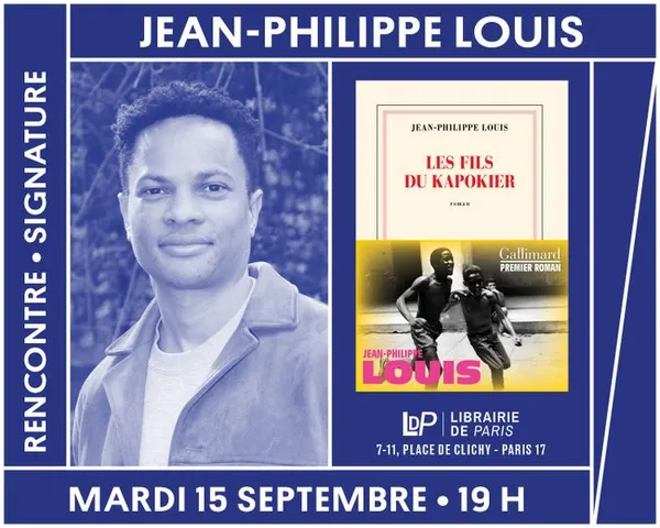 Jean-Philippe Louis présente son premier roman « Les Fils du kapokier »